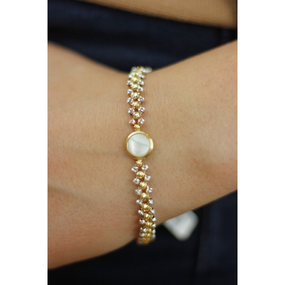 Ay taşlı dorika bileklik