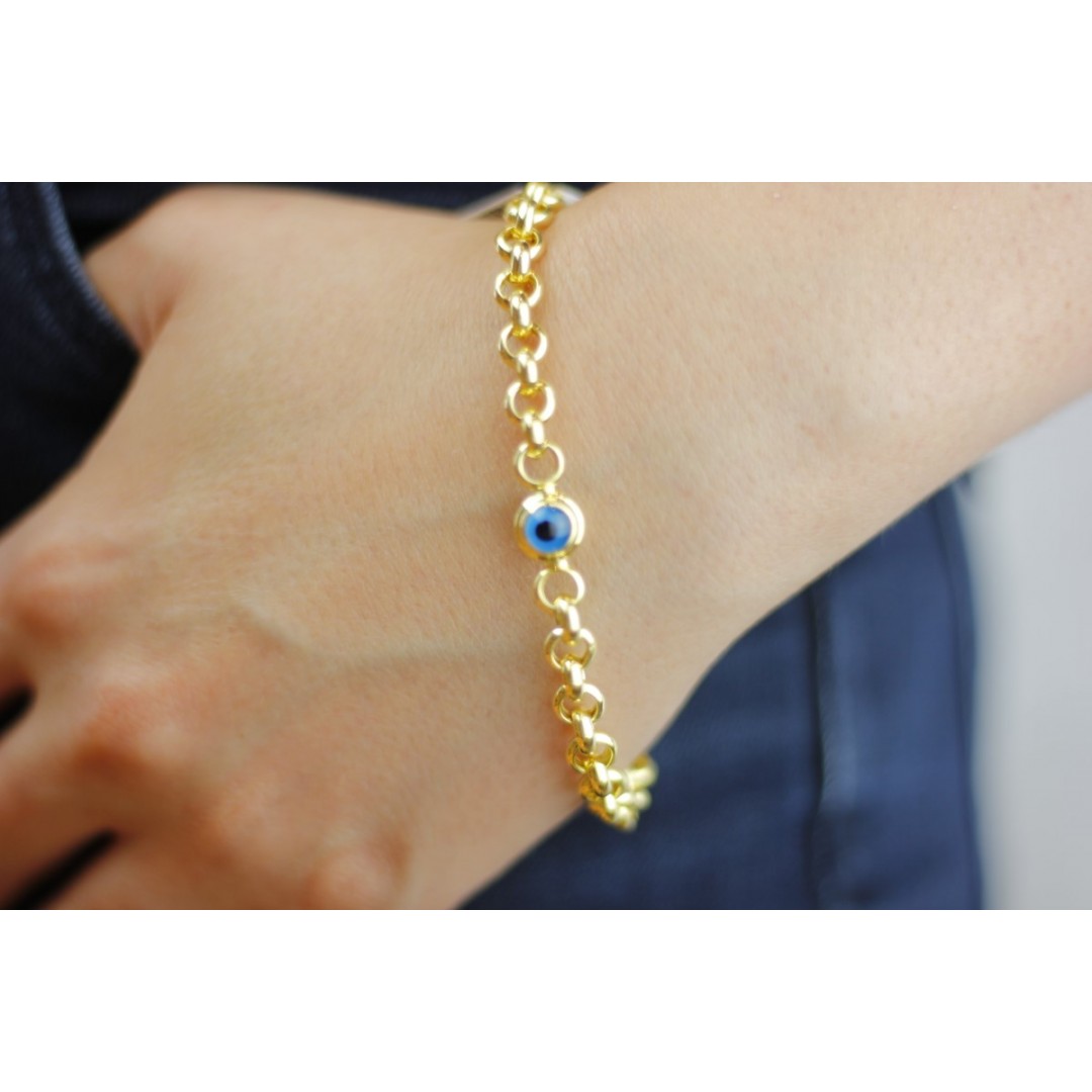 Tek Göz Boncuklu Bileklik BL01429