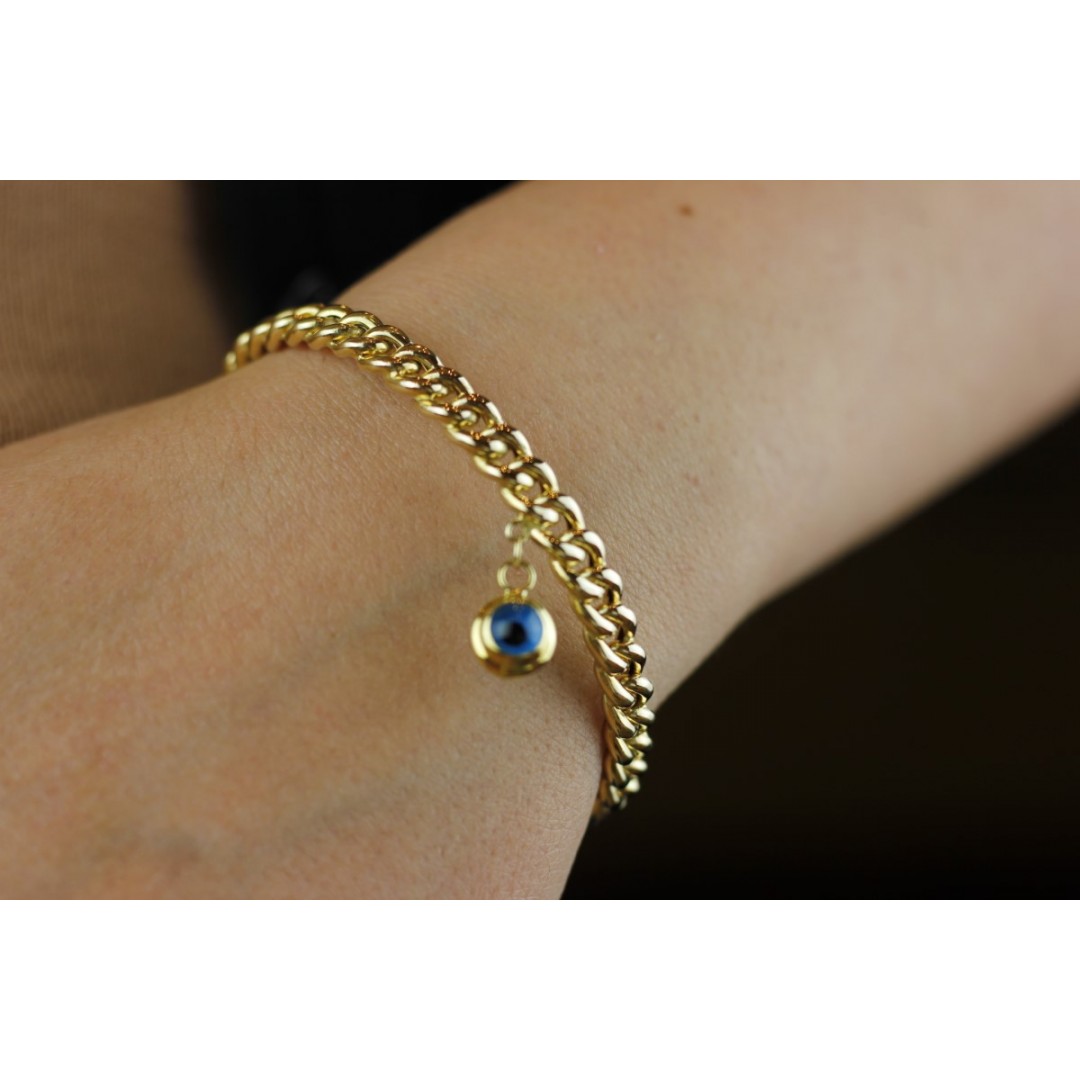 Boncuklu Halka Kelepçe Bileklik BL01695