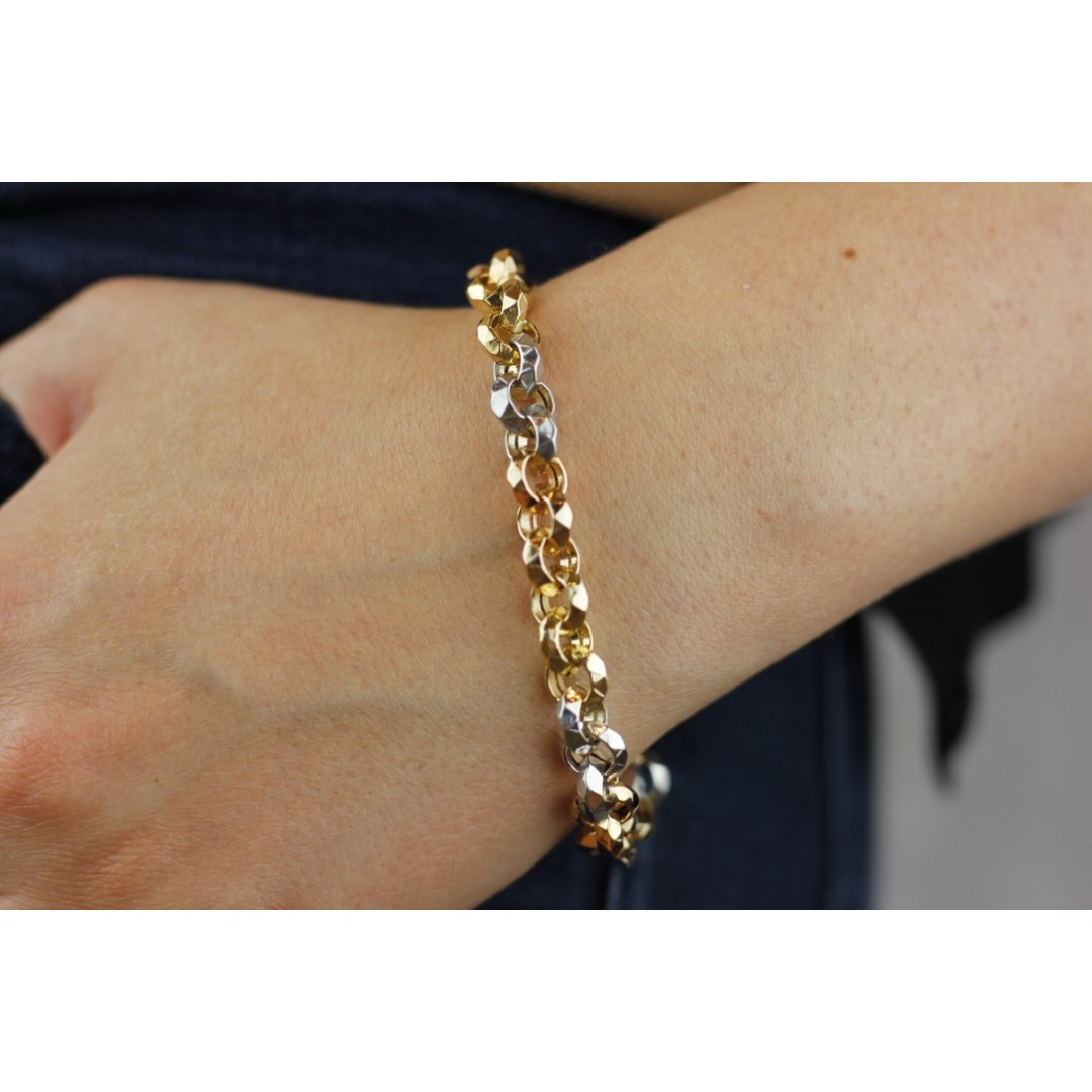 Prizma Kesim Altın Bileklik BL02273