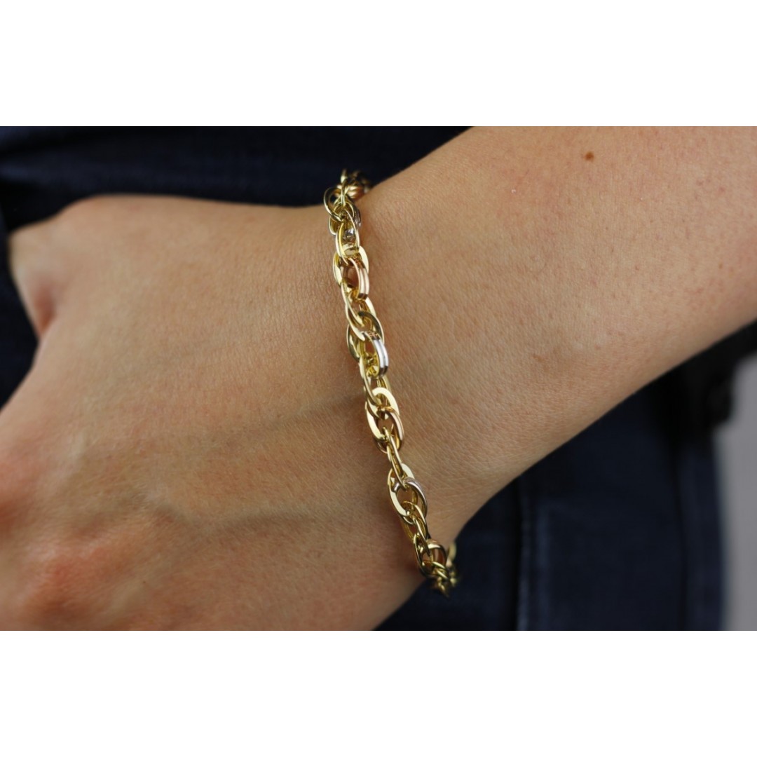 Hallow 14 Ayar Altın Bileklik BL02383