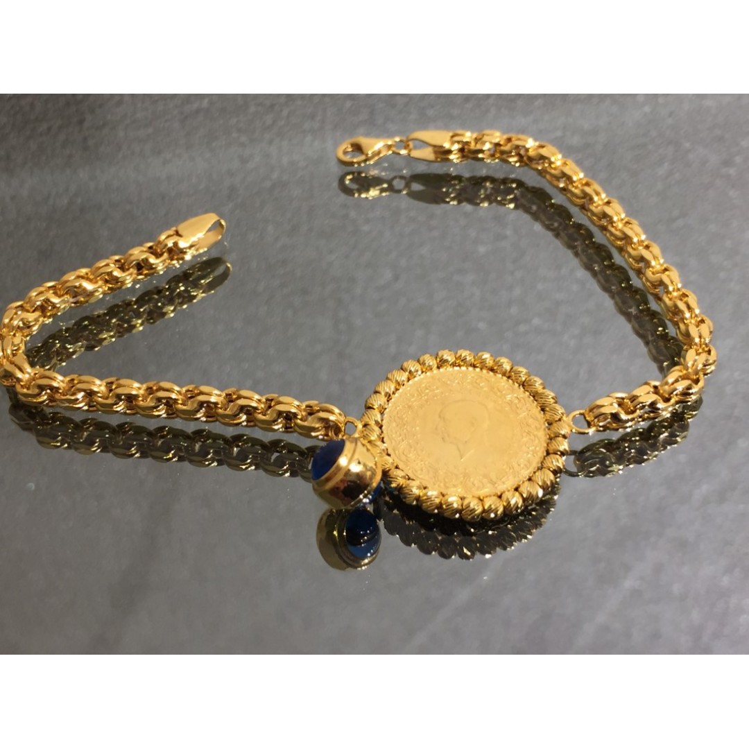 Dorika Çerçeveli Boncuklu Bileklik Bl02416