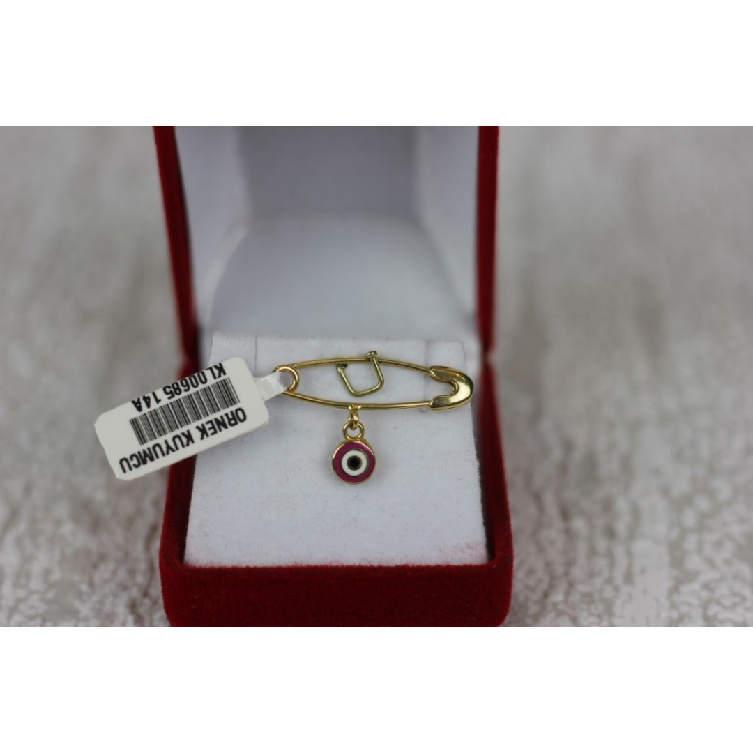 Mineli Kancalı İğne Nazarlık KL00685