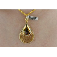 Damla Modeli Tuğralı Kolye Ucu KL00910