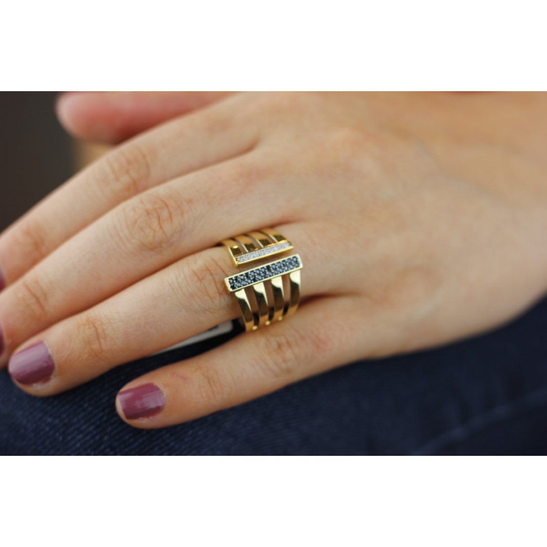 Kaburga ModeliAltın Yüzükler | Fantazi yüzük | Tektaş YüzükYZ01245