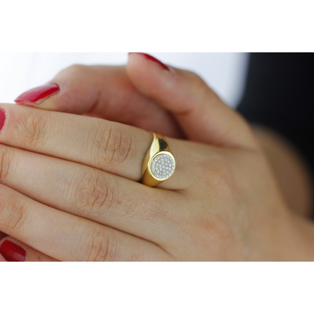 Taşlı Şovalye Yüzüğü YZ01539