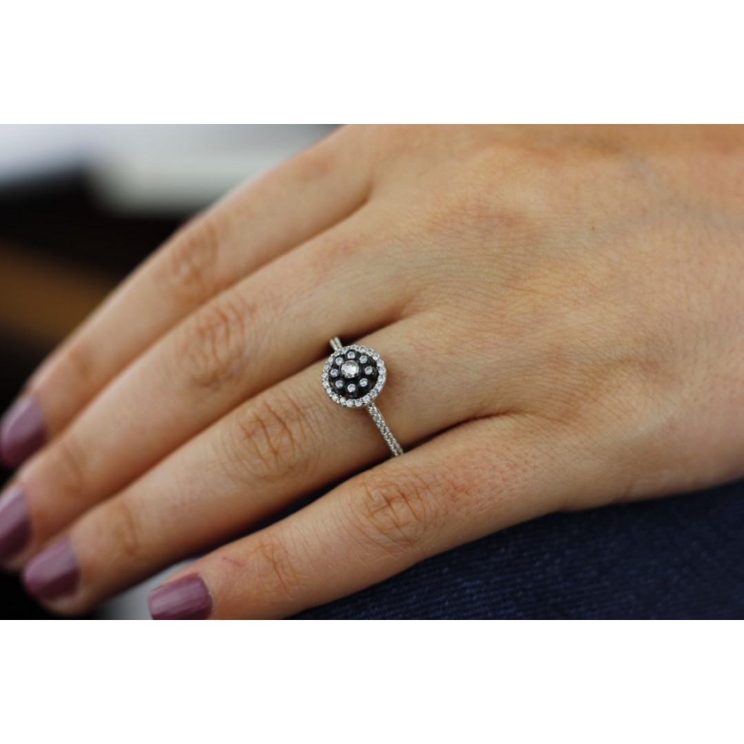 Elmas Görünümlü Altın Yüzük YZ01543