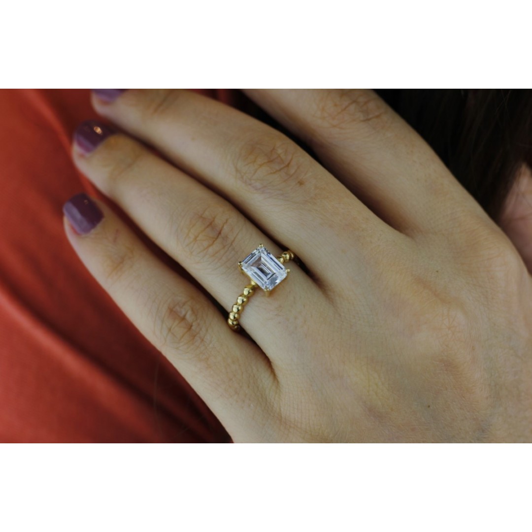 Baget Taşlı Yüzük YZ01553