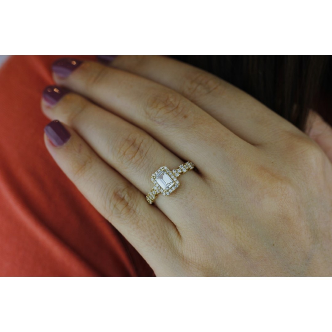 Baget Taşlı Yüzük YZ01596