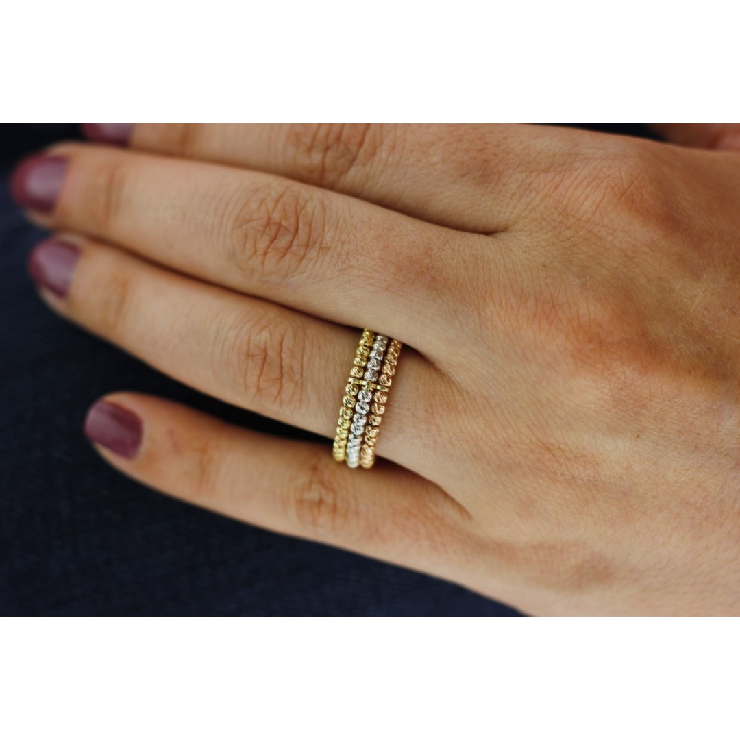 Üç Sıralı Dorika Yüzük YZ01603