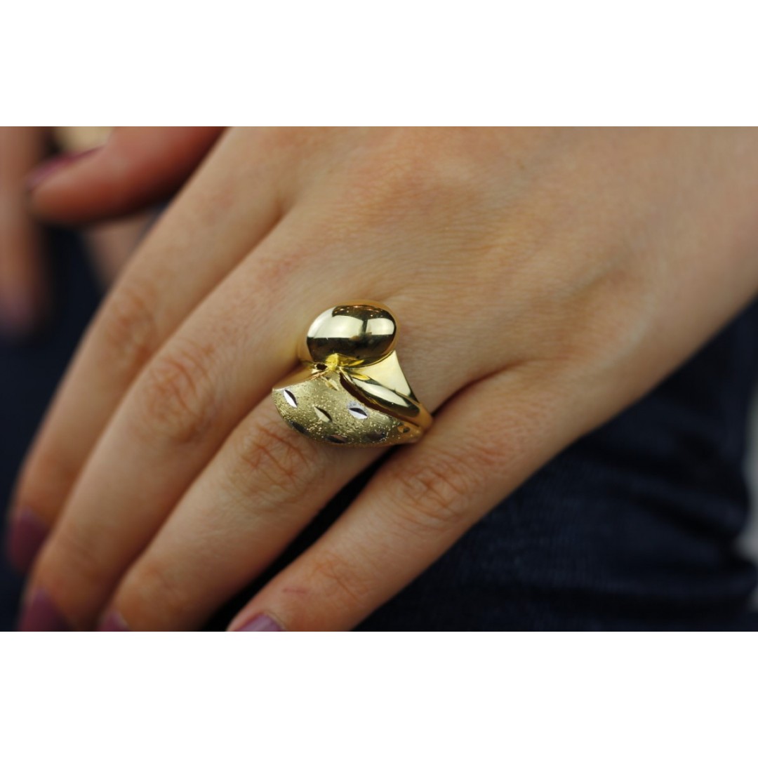 Kalem İşlemeliAltın Yüzükler | Fantazi yüzük | Tektaş YüzükYZ01615