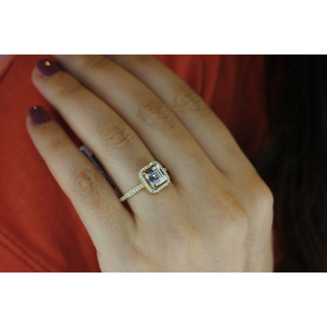 Baget Taşlı Yüzük YZ01626