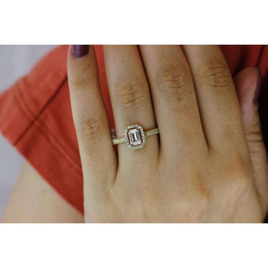 Baget Taşlı Yüzük YZ01680