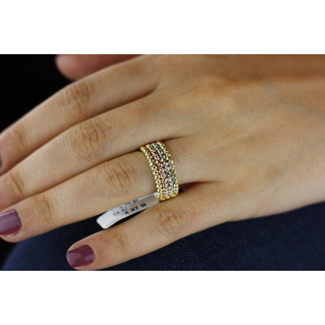 Dört Sıralı Dorika Yüzük YZ01752