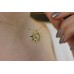 Taşlı Güneş Figürlü Kolye ZN00036
