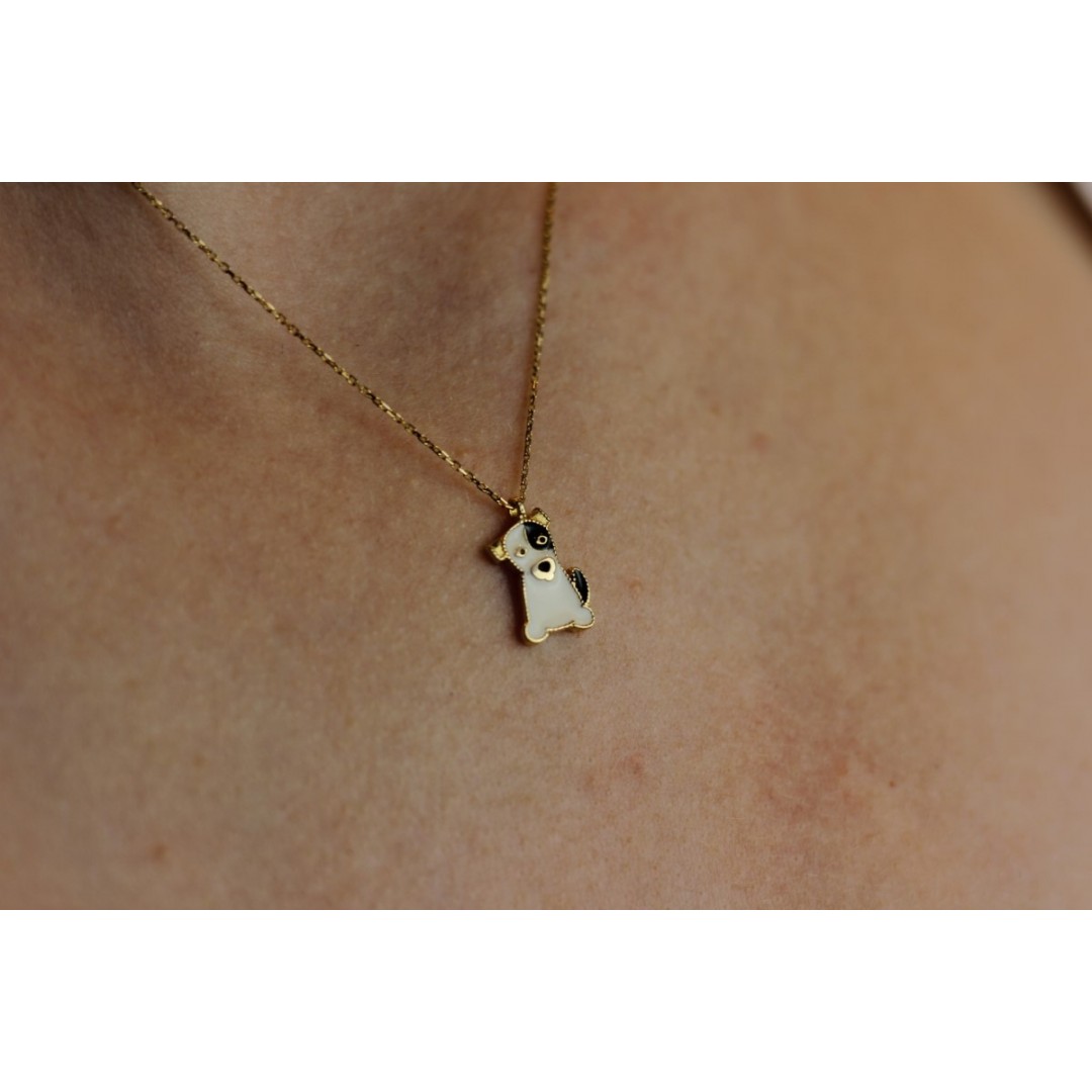 Köpek Figürlü Kolye ZN01588